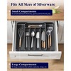 ATTOP Cutlery Drawer Organiser for Kitchen - Adjustable Cutlery Tray for Effortless Utensil Sorting, Versatile Kitchen Storage & Organisation Solution - 4 of 4