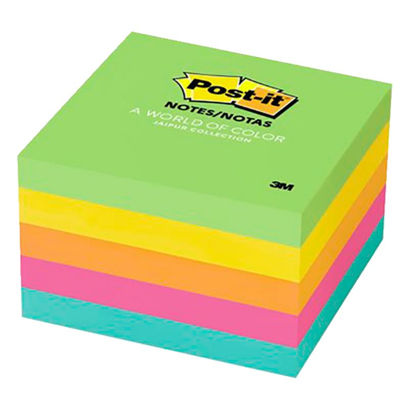 Post-it Original Notes, 3 x 3 Inches, Floral Fantasy Colors, 5 Pads with 100 Sheets Each, 1 of 2