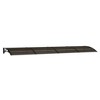 vidaXL Door Canopy Black 157.5 in.x39.4 in. Polycarbonate - 2 of 4