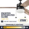 Prominence Home 48" Reston Ceiling Fan with Light, Pull Chain & 3 Blades, Bronze - 3 of 4