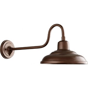 Quorum Lighting 1 - Light Wall Light in  Oiled Bronze - 1 of 1