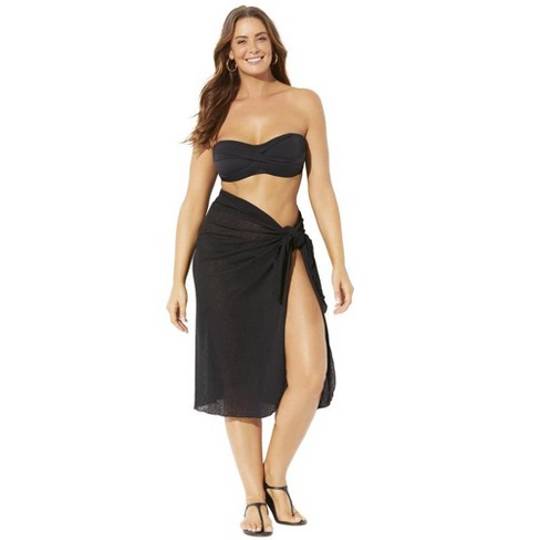 Bathing Suit Cover Up for Women, Mesh Sarong Swimsuit, Beach Sarong Wrap,  Sheer Cover Up Long Sarong for Skirt Bikini : : Clothing, Shoes 