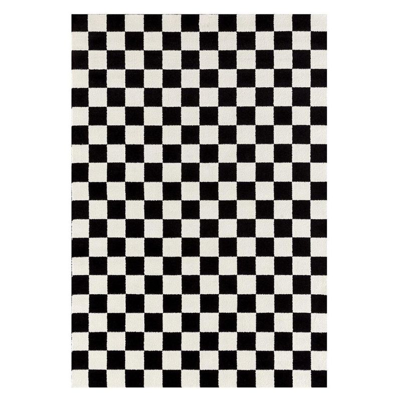 Luxe Weavers Checkered Geometric Area Rug, 1 of 8