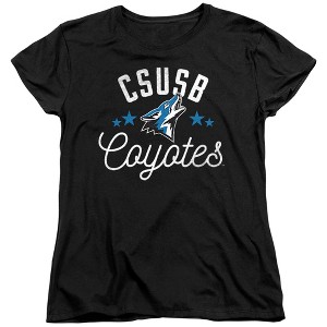 Women's California State University San Bernardino Coyotes T-Shirt - 1 of 4