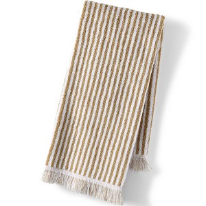 Lands' End Cotton Yarn-dyed Stripe Towel - 1 of 3