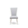 HomeStock Renaissance Refinement Set Of 2 Upholstered Chair Parson Chairs - 4 of 4