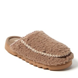 Dearfoams Women's Raven Teddy Scuff Slipper - 1 of 4