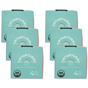 Tim Tam Tummy Organic Kids Kombucha Apple - Case of 6/4/222 ml - 1 of 4