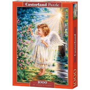 1000 Piece Jigsaw Puzzle, An Angel's Touch, Sweet Cherub, Dona Gelsinger, Adult Puzzle, Castorland C-103867-2 - 1 of 4
