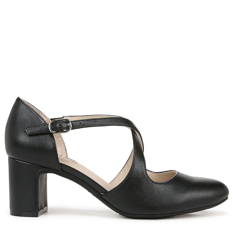 LifeStride Women's Tracy Strappy Block Heel Pump Black 8 W : Target