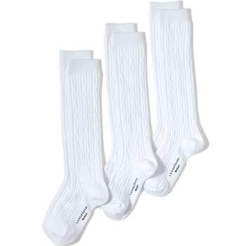 Girls' Knee-high Socks 2pk - Cat & Jack™ White : Target