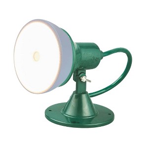 GoGreen Power (GG-36001) Indoor/Outdoor Floodlight Holder Kit, Ground Spike and Flat Screw Plate Included, 6 Ft Cord, Green - 1 of 4