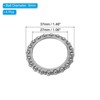 Unique Bargains Stainless Steel Repair Accessories Bike Ball Crank Bearings 4 Pcs - 2 of 4