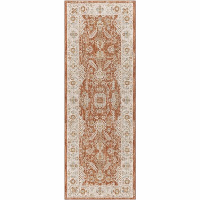 Hauteloom Ibstock Orange Statement Rug