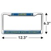 Lake Superior State Lakers Logo Full Size Standard License Plate Metal Frame - 4 of 4