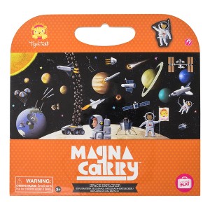 Magna Carry Space Explorer - Fold Out Magnetic Play Scene, Astronaut & Space Magnets, Kids Age 3+ - 1 of 4