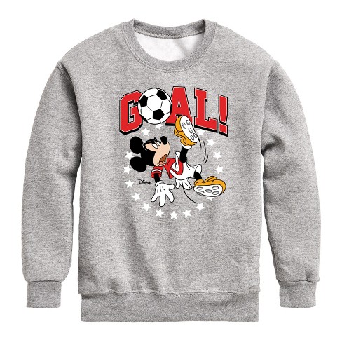 Boys' - Disney - Mickey & Friends Graphic Long Sleeve Fleece Sweatshirt - image 1 of 4