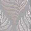 Botanica Blush Grey and Pink Leaves Tropical Paste the Wall Wallpaper - 4 of 4
