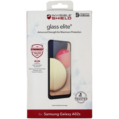 ZAGG InvisibleShield (Glass Elite+) Tempered Glass for Galaxy A02s - Clear