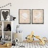 Stupell Industries Minimal Saturn & Moon 2pc Floating Frame Art Set - 2 of 4