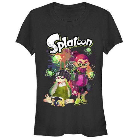 Junior S Nintendo Splatoon Inklings And Jellyfish Party T Shirt Target