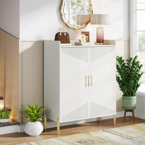Hommoo Large Shoe Cabinet with Doors - 1 of 4