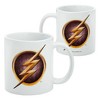 The Flash TV Series Logo Ceramic Coffee Mug  Novelty Gift Mugs for Coffee  Tea and Hot Drinks  11oz  White - 2 of 4