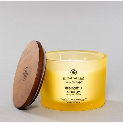 Jar Candle Strength & Energy - Mind And Body By Chesapeake Bay Candle