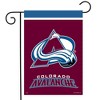 Briarwood Lane Colorado Avalanche Garden Flag NHL Licensed 18" x 12.5" - 2 of 4