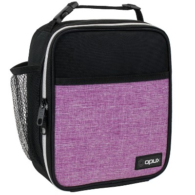 Opux Insulated Lunch Box Men Women, Large Soft Cooler Bag Work School  Picnic, Leakproof Tote Shoulder Strap Kid Adult (heather Purple, Medium) :  Target