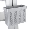 Yescom Storage Basket Organizer Holder for PC Mobile Cart Medical Trolley Cart Silver - 2 of 4