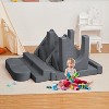 22 Pcs Modular Kids Play Couch, Kids Convertible Couch for Playroom and Bedroom, Soft Foam Kids Play Sofa, Child Sectional Sofa for Playing, Sleeping - 4 of 4