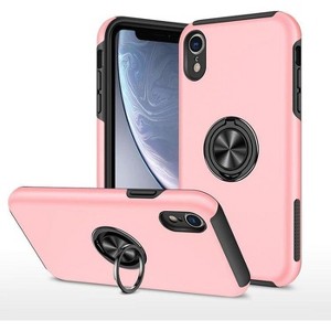 Entronix Case Compatible with iPhone XR - 360º Circular Ring Gripstand - 1 of 4