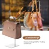 Unique Bargains Stainless Steel Retail Store Supplies Handbag Purse Display Stands - 4 of 4