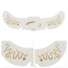 Unique Bargains Christmas Holiday Design Temporary Face Tattoo 6 Pcs - 3 of 4