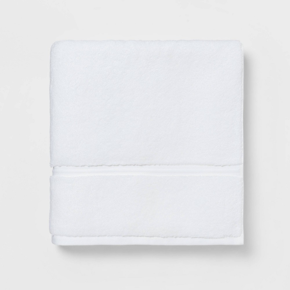 Photos - Towel Spa Plush Bath  White - Threshold™