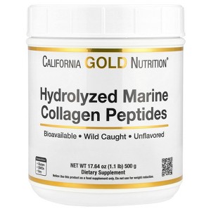 Collagen Peptides Powder with Hyaluronic Acid, Support for Healthy Hair, Skin, Nails, Joints and Bones, Non-GMO, Gluten and Dairy Free, Unflavored, - 1 of 4