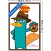 Trends International Disney Phineas and Ferb - Perry The Platypus Feature Series Framed Wall Poster Prints - 3 of 4