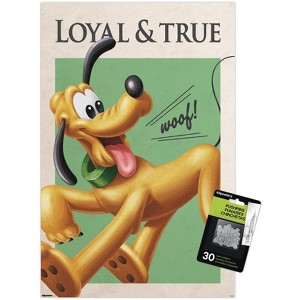 Trends International Disney Pluto: Good Old Days - Loyal & True Unframed Wall Poster Prints - 1 of 4