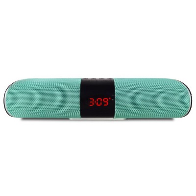 Link Bluetooth Soundbar Speaker with Clock Display - Great for Parties or Just Hanging Around the House - Makes A Great Gift