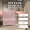 Wealuxe Premium Hand Towels for Bathroom - 12 Pack Cotton Hand Towel Bulk for Gym, Kitchen and Spa, Terry Salon Towels - 16x27" - 2 of 4