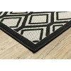 Oriental Weavers Torrey 4151G Light Grey/ Black Indoor/Outdoor Area Rug - 1'10" x 3'9" - 3 of 4