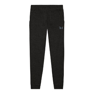 Dalix Butterfly Embroidered Jogger Pant Soft Fleece Relaxed Fit Lounge Womens - 1 of 4