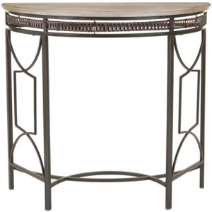 Rosalie Console - AMH6581A - Brown - Safavieh Couture - 1 of 4