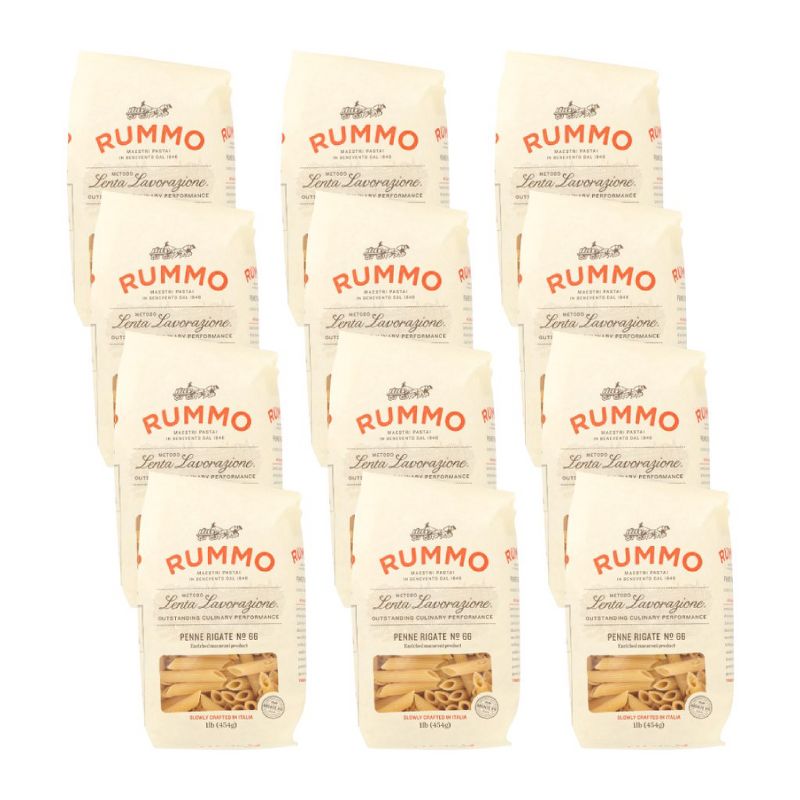 Rummo Penne Rigate - Case of 12/1 lb, 1 of 8