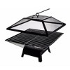 Vynxaria Square Small Fire Pit BBQ Party Portable Fire Pit - 4 of 4