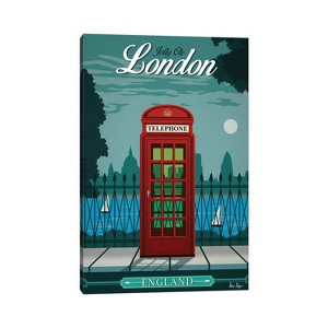 London by IdeaStorm Studios Unframed Wall Canvas - iCanvas - 1 of 3