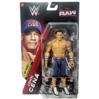 WWE Main Event Top Picks 2025 Netflix Packaging John Cena Action Figure