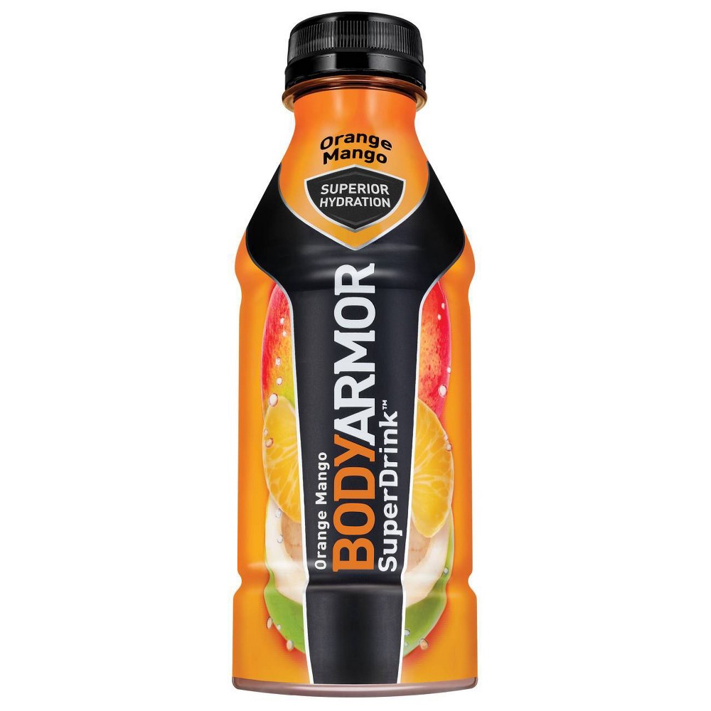UPC 858176002058 BodyArmor SuperDrink, Orange Mango, 16Ounce Bottles