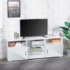 Hommpa 57" LED TV Stand for TVs Up to 65" with Storage Media Console Entertainment Center - 3 of 4